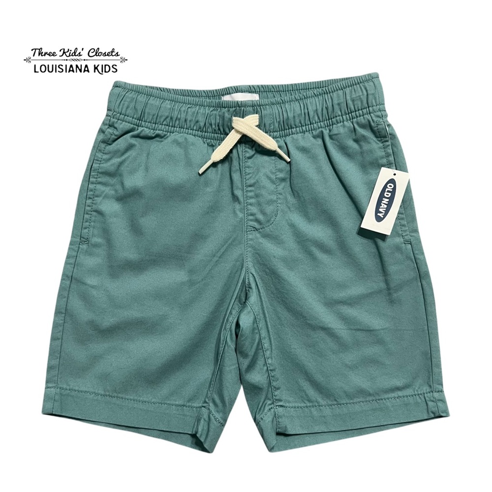 NEW Old Navy 5Y Green Drawstring Shorts